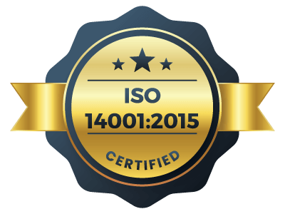 ISO 14001:2015 Certified