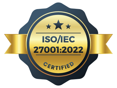 ISO/IEC 27001:2022 Certified